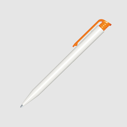 blanc/orange