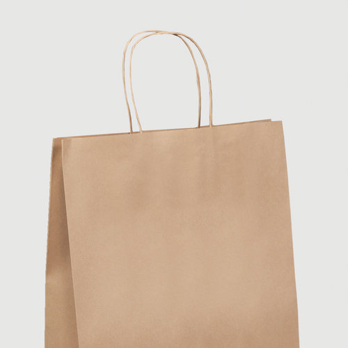 Sacs en papier avec cordelettes en papier STANDARD, 42 x 35 x 12 cm 1
