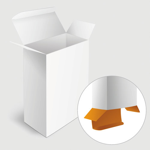 Boîtes pliantes avec rabats opposés, Entrée format libre 1