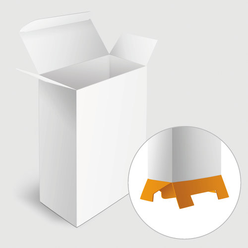 Boîtes pliantes à fond semi-automatique, Entrée format libre 1