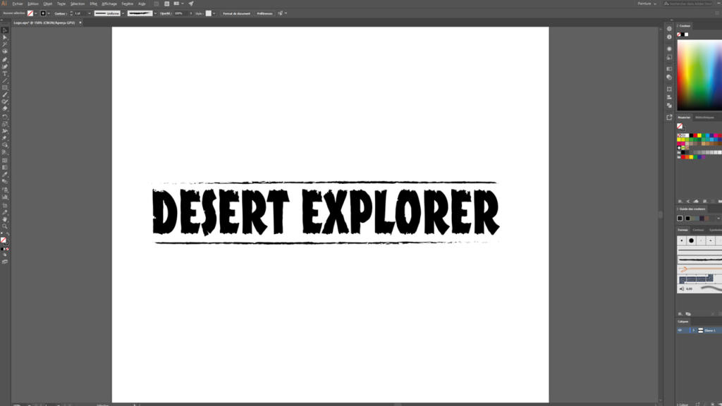 Conception de logos dans Illustrator
