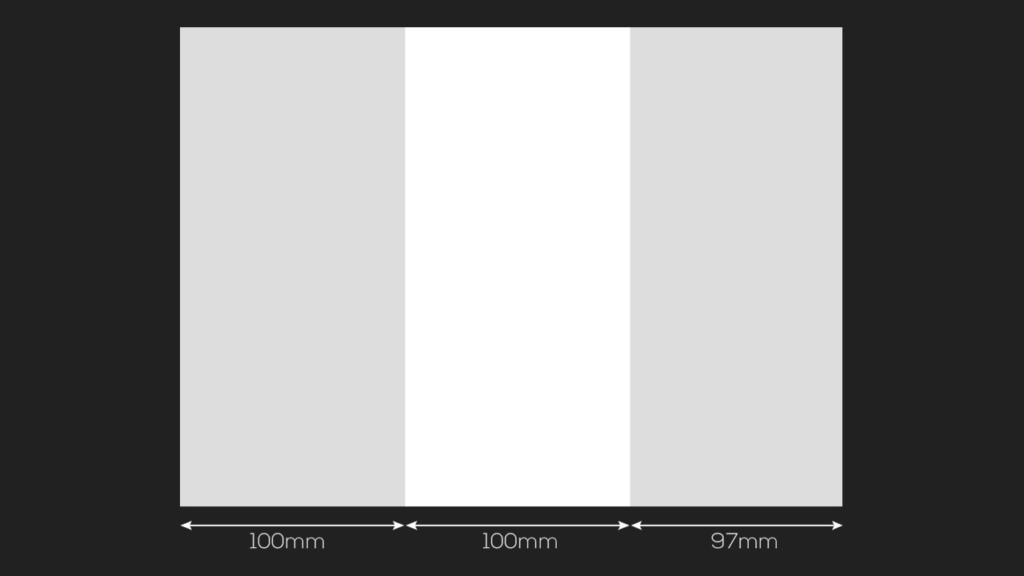 Dépliant 6 pages format DL avec plis roulés