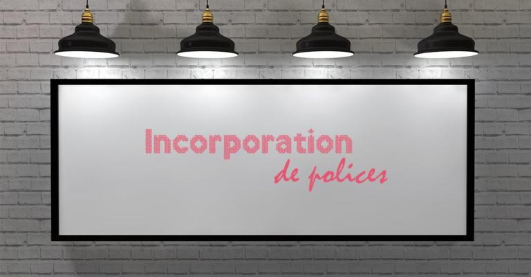 Incorporer des polices de caractères : avec InDesign, Photoshop & Illustrator