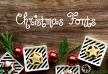 des polices d’écriture Noël