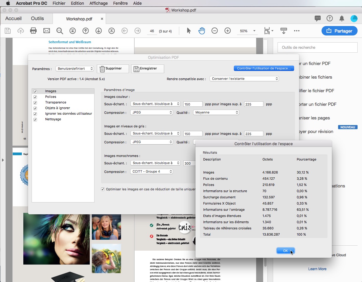 Compresser des PDF pour gagner de l’espace de stockage