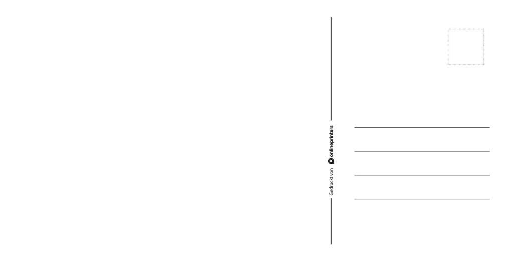 Ce modèle de cartes postales offre un modèle vierge avec une ligne verticale divisant le verso. À droite, trois lignes horizontales attendent une adresse, accompagnées d'un espace réservé pour le timbre. À gauche, une section vide accueille votre message personnel.